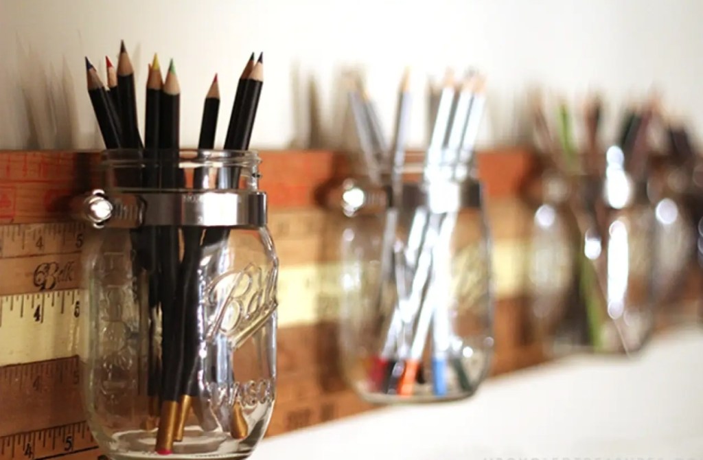 Organizador DIY de potes de vidro: tenha ambientes mais lindos e arrumados