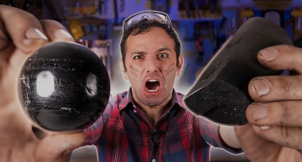 Assista a “Fizemos a BOLA PERFEITA de CARVÃO” no&nbsp;YouTube
