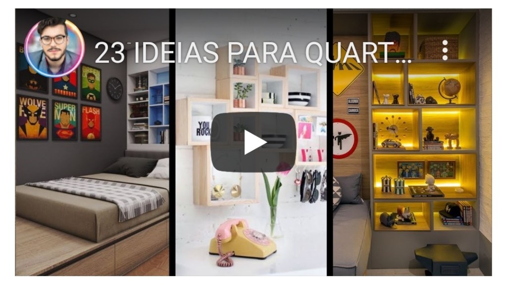 Assista a “23 IDEIAS PARA QUARTO DE ADOLESCENTE – Eduardoo Wizard” no&nbsp;YouTube