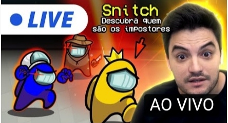 AMONG US! HOJE EU TÔ DE&nbsp;SNITCH!