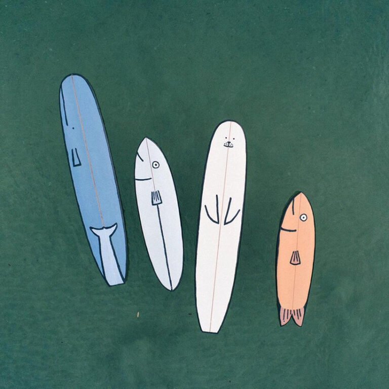 Estas pranchas de surf são fofinhas&nbsp;demais!