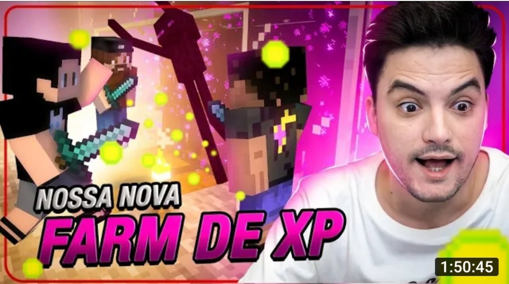 Assista a “CONSTRUINDO UMA FARM DE XP INSUPERÁVEL” no YouTube