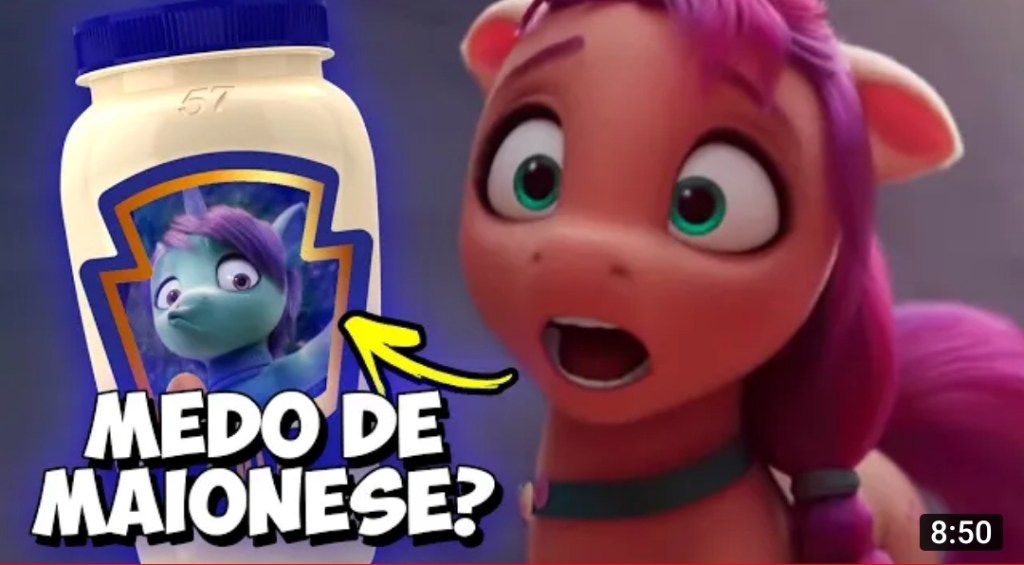 Assista a “Por que os Unicórnios tem medo de Maionese em My Little Pony A Nova Geração!” no&nbsp;YouTube