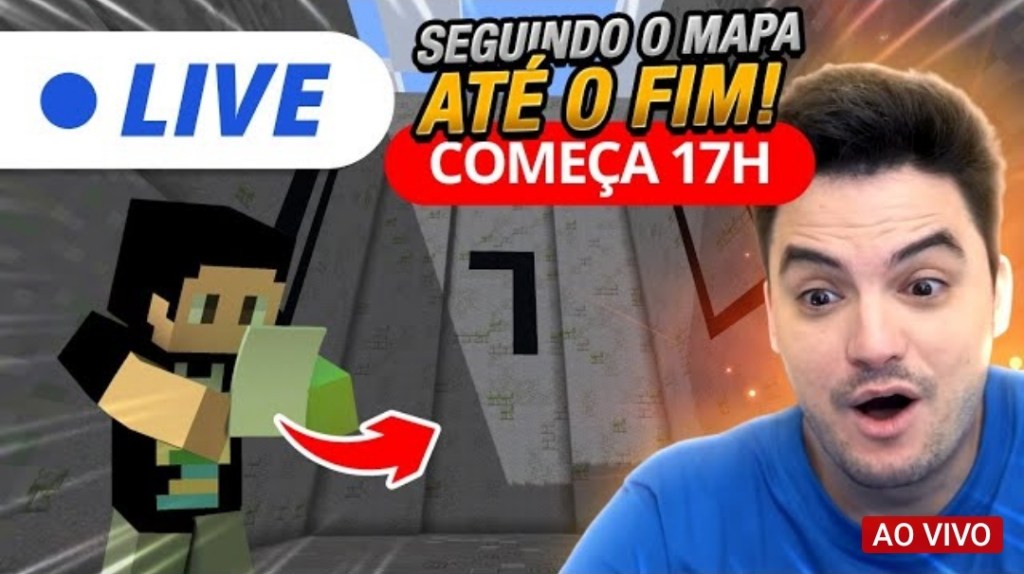 Assista a “LIVE 17H – INDO ATÉ O FIM DO LABIRINTO! [+10]” no&nbsp;YouTube