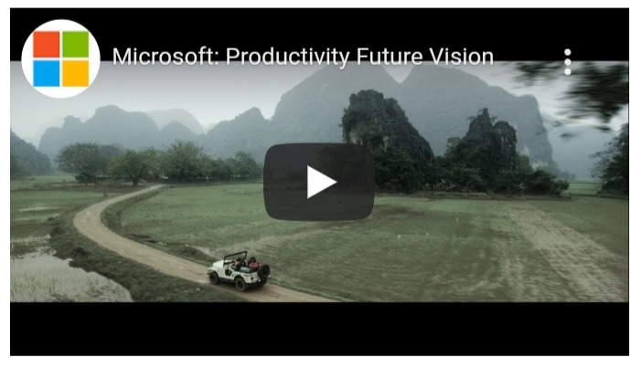 Produtividade Visão de Futuro by&nbsp;Microsoft