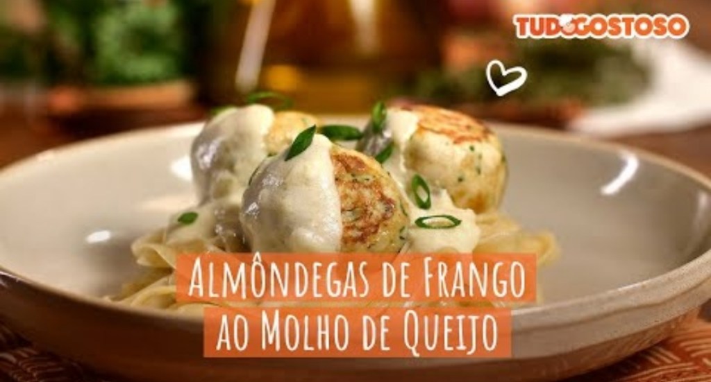 Assista a “Almôndegas de Frango ao Molho de Queijo | Receitas TudoGostoso” no&nbsp;YouTube