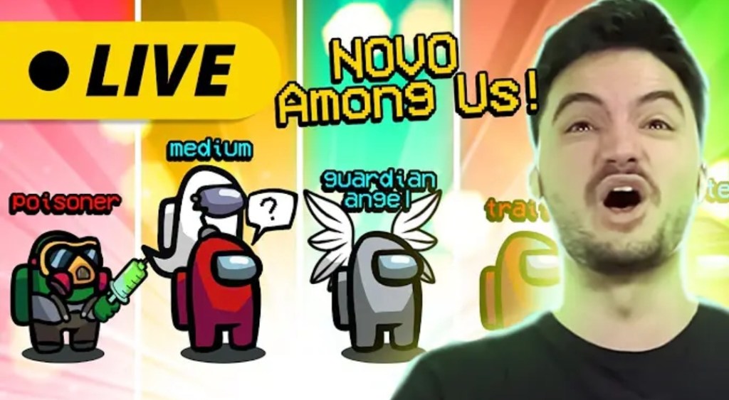 Assista a “LIVE! NOVO AMONGS US! NOVAS PROFISSÕES! [+18]” no&nbsp;YouTube