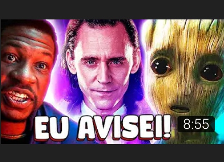 Assista a “EU AVISEI! TEASER EU SOU GROOT! E LOKI 2 TEMPORADA AGORA! A MARVEL SURTOU!” no YouTube