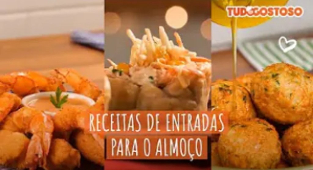 Assista a “Receitas de Entradas para o Almoço I Receitas TudoGostoso” no&nbsp;YouTube