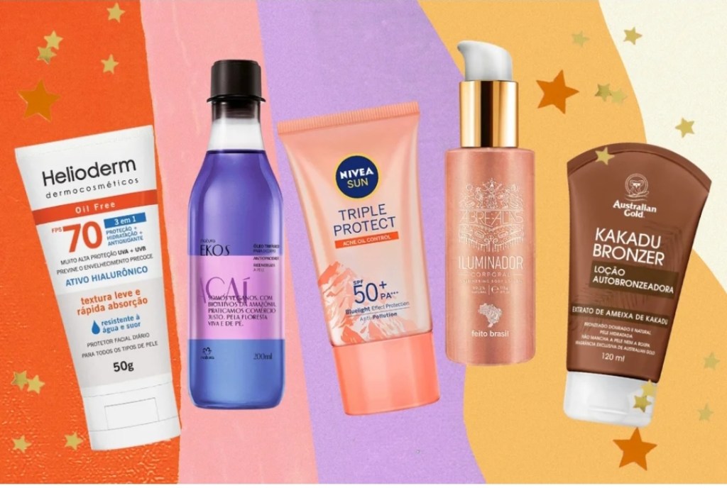 30 produtos de beleza para montar seu nécessaire de&nbsp;verão