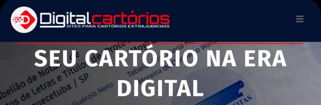 Faça o site de seu cartório ou tabelionato conosco | DIGITAL&nbsp;CARTÓRIOS