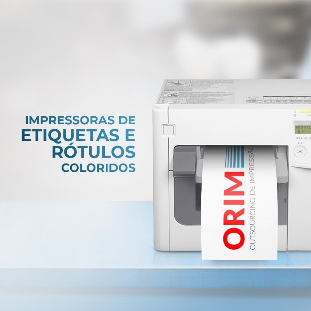 Impressoras de etiquetas e rótulos&nbsp;coloridos