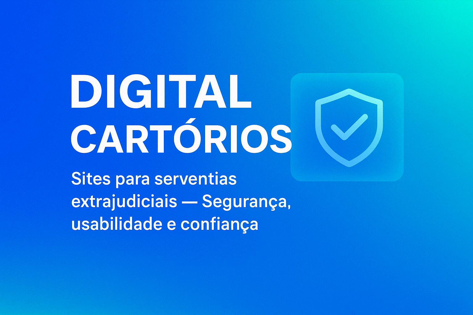 Digital Cartórios - Criação de sites para serventias extrajudiciais