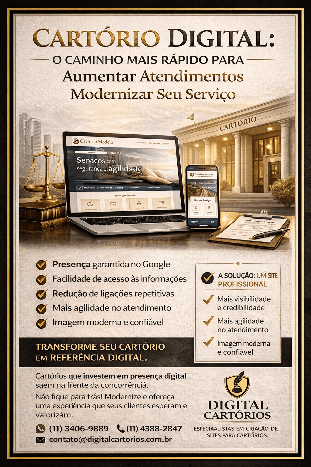 Cartório Digital: O Caminho Mais Rápido Para Aumentar Atendimentos e Modernizar Seu&nbsp;Serviço
