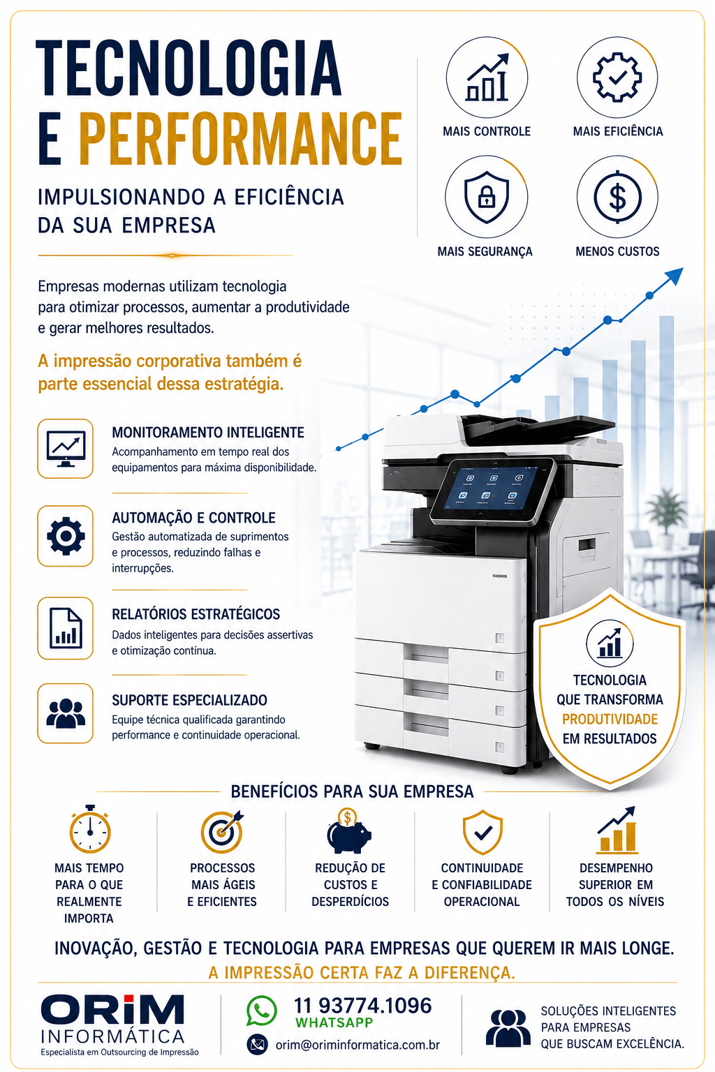 Tecnologia e Performance: Como Empresas Modernas Estão Aumentando a Eficiência&nbsp;Operacional