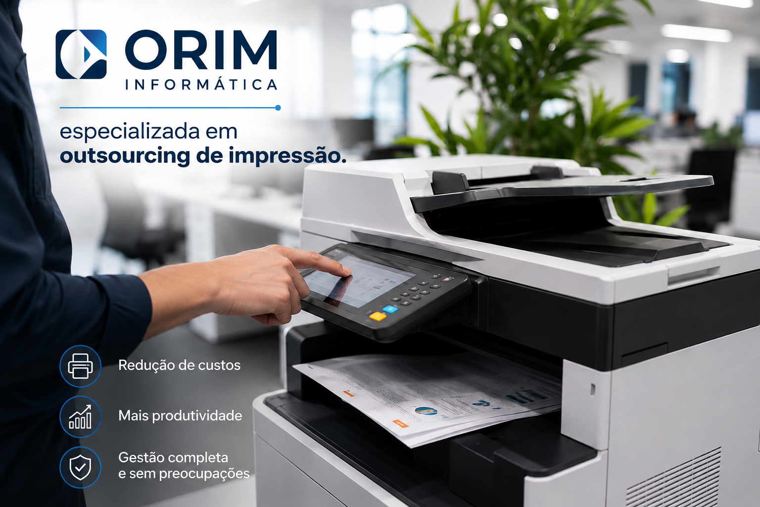 Outsourcing de Impressão ORIM Informática